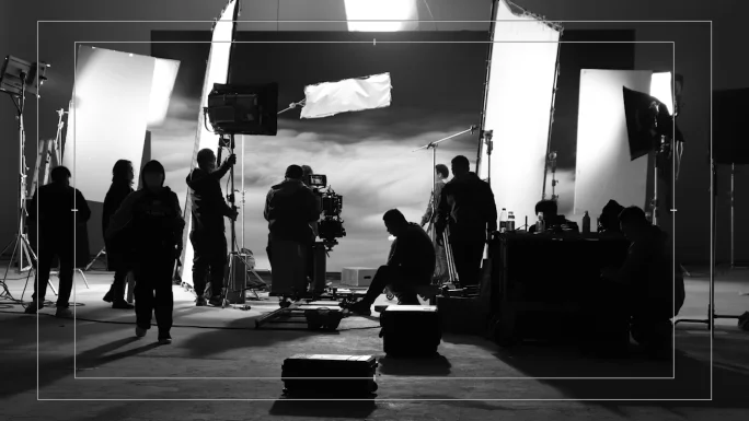 萝莉岛专业拍摄团队工作场景